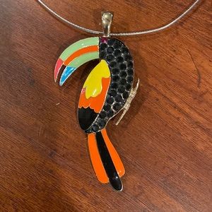RMN parrot necklace.